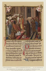 Die Krönung von Alexander I. von Polen in Krakau, 1501